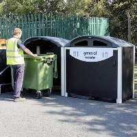 Market Leaders Of Modus&#8482; 1280 Mixed Glass Recycling Housing