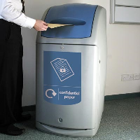 Nexus&#174; 140 Confidential Paper Recycling Bin