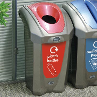 Market Leaders Of Nexus&#174; 30 Deluxe Plastic Bottle Recycling Bin