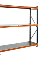 600mm Galvanised Longspan Shelving Extension Bay