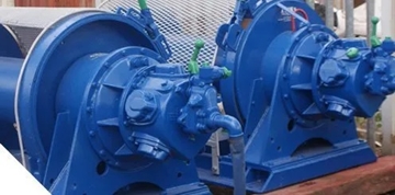 Air Winches for Offshore Oil Drilling