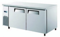Atosa YPF9022GR  2 door refrigerated counter - with castors