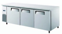 Atosa YPF9047GR  3 door freezer counter - with castors