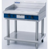 Blue Seal GP516-LS gas griddle on leg stand