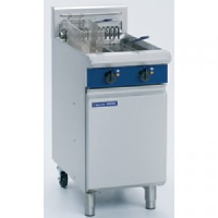 Blue Seal GT46 Twin tank gas fryer 13 + 13 litre