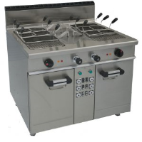 Casta L9/CPG4V2-2FP Twin tank Gas Pasta cooker with automatic basket lift