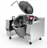 Firex Cucimix CBTE..V1 High Temperature Electric tilting kettle with stirrer with Touchscreen programmable controls