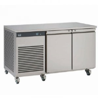 Foster EP1/2H 2 Door fridge counter - with castors