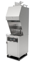 Giles WOGMP-VH Electric fryer with inbuilt filtration - with Ventless extraction