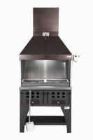 Peva BL100 Charcoal chargrill with Decorative canopy