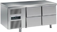 Sagi KSA4M Low level fridge counter - with 4 drawers