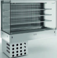 Wall 3 - Square Self Service 3 tier refrigerated display