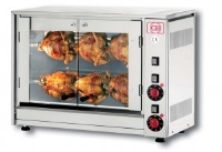 CB E6P - Electric Chicken rotisserie - 2 spits 6 bird capacity