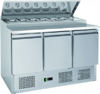 Chefsrange SP313 - 3 Door Prep counter