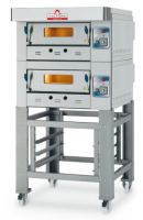 Italforni EGA-2 Heavy duty twin deck gas pizza oven