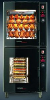 Ubert Convex CKT2000 Rotisserie + Combi oven with Self wash system - Pass Thru'