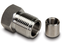 43701, Ultra-High Pressure Fitting, Gland Nut with Sleeve, .38" cone