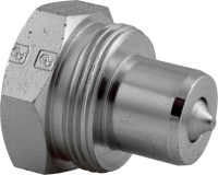 CH604, High Flow Hydraulic Coupler, Male Half