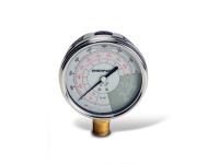 GF10P, Hydraulic Force and Pressure Gauge, Imperial Scale, for use with 10 ton Cylinders