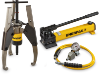 GPS36H, 36 Ton, Hydraulic Sync Grip Puller Set with Hand Pump