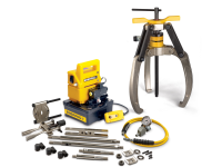 LGHMS324EB, 24 Ton, 3 Jaw, Hydraulic Lock-Grip Master Puller Set with Electric Pump, 115V