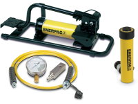 SCR102FP, 10 Ton, 2.13 in Stroke, Hydraulic Cylinder and Foot Pump Set