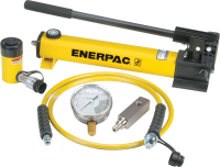 SCR102H, 10 Ton, 2.13 in Stroke, Hydraulic Cylinder and Hand Pump Set