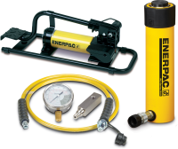 SCR252FP, 25 Ton, 2 in Stroke, Hydraulic Cylinder and Foot Pump Set