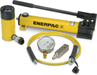 SCR506H, 50 Ton, 6.25 in Stroke, Hydraulic Cylinder and Hand Pump Set