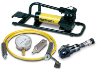 STC1250FP, 20 Ton Capacity, Self-Contained Hydraulic Cutter Set with Foot Pump