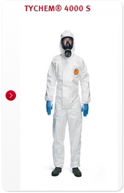 Uk Manufacturers Of Tychem 4000s Hooded Coverall With Socks