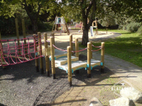 Housing Development Fabricated Outdoor Play Equipment Installation