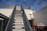 Custom Commercial Metal Staircases