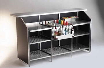 3-Bay Portable Bar For Parties