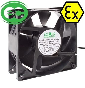 Explosion Proof (ATEX) EC Compact Axial Fans