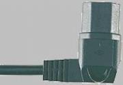 Right Angled IEC Female Plug Connector