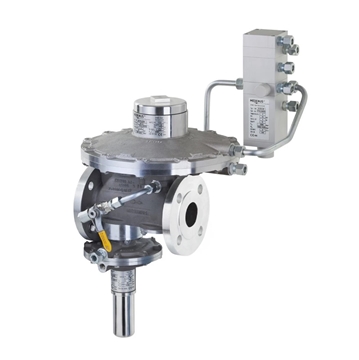 Medenus RSP255 Pilot Operated Gas Pressure Regulator and Shut Off Valve