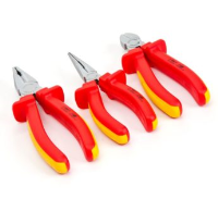 VDE Certified Insulated Plier Set 3pc