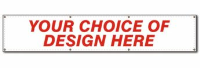 Advertising Banner - Custom Design - 10ft x 2ft