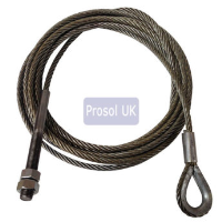 Cascos Lift Cables ZGL1396 Single rope 8350mm - two post lift