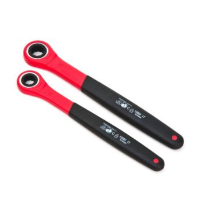 VDE Certified Insulated Ratchet Ring Spanner Set 2pc