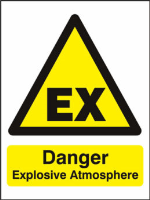 Danger Explosive Atmosphere Sign