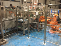 Modular Safety Fencing For Hygienic Applications