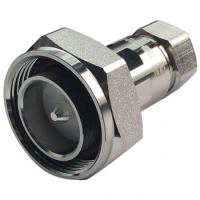 716M-SCF12-D01 7-16 DIN Male Connector for 1/2" Coaxial Cable, OMNI FIT?Premium, Straight, threaded gasket and 360&#176; compression sealing