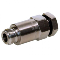 NF-SCF12-D01 N Female Connector for 1/2" Coaxial Cable, OMNI FIT?Premium, Straight, threaded gasket and 360&#176; compression sealing