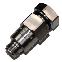 NF-SCF14-D01  N Female Connector for 1/4" Coaxial Cable, OMNI FIT?Premium, Straight, threaded gasket and 360&#176; compression sealing
