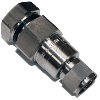 NM-SCF14-D01 N Male Connector for 1/4" Coaxial Cable, OMNI FIT?Premium,Straight, threaded gasket and 360&#176; compression sealing