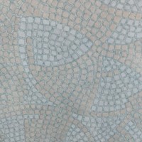 1200Mm Round Blue Mosaic Werzalit Table Top