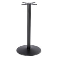 Black Dome Medium Mid Height Table Base