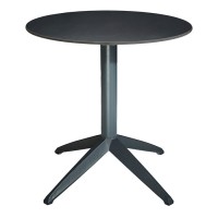 Braga Outdoor Table Fliptop Anthracite 70Cm Round